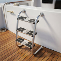 Long-Lasting Stainless Steel Pool Ladder Sturdy Pool Ladder with Handrails Stable Sturdy for Swimming Pools