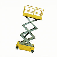 Miniature Scissor Lift Wheeled Scissor Lift Model Compact for Display