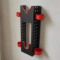 Perforated Metal Rack Easy to Ventilated Mesh Metal Shelves Compact Shelving Unit