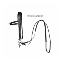 Horse Bridle  Easy To Use PVC Horse Bridle Padded for Equestrians