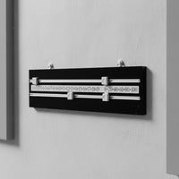 Billiard Scoreboard Classic Pool Table Design Score Keeper Construction Wall Mounted Snooker Scorer for Man Cave