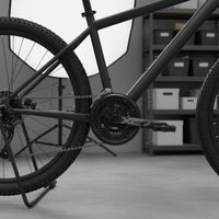 Anodized Finish Square Taper Crankset High-Strength Carbon Steel Aluminum Alloy Crank Arms Seamless Shifting Cycle Component Shock-Absorbing Resistant for Cyclists