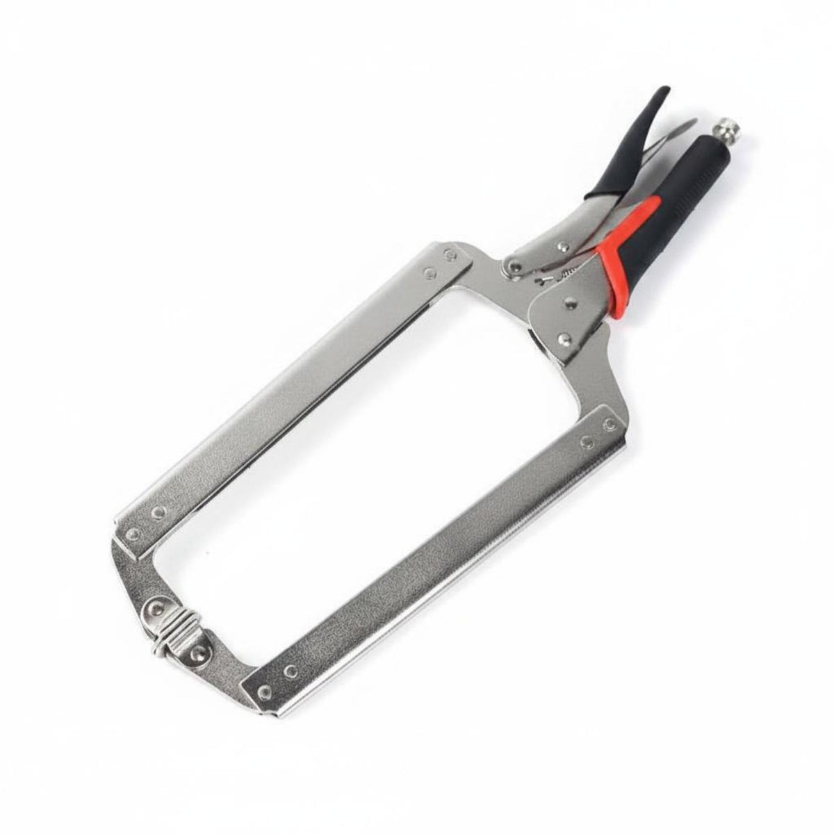 Heavy Duty C-Clamp Locking Pliers Grip Tool Adjustable Pressure  C-Clamp Locking Pliers Heat Treated Steel  for Mechanics, Carpentry