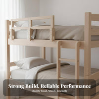 Heightened Design Bunk Bed Guard No-Drill Installation Anti-Fall Bed Fence Tool-Effortless Assembly Adjustable Height for Students, Children, Toddlers, Loft Beds, Bedroom, Nursery