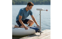 Electric Outboard Motor High Efficiency Electric Boat Motor 5-Speed Control 3 Propeller