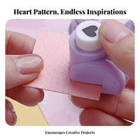 Decorative Hole Perforatorer Child-Safe Miniature Decorative Perforator Set Easy to Use Clean and Precise Cuts for Children