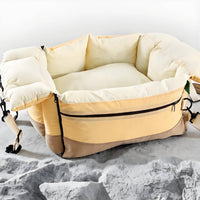 Waterproof Dog Car Seat Bed Easy to Clean Dog Booster Seat Upholstery Protection for Dogs