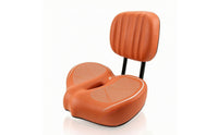 Bike Seat with Backrest Supportive Bike Saddle with Back Support Wide for Cyclists, Commuters, Recreational Biking, Commuting, Stationary Exercise