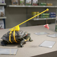 Turtle Walking Leash Telescopic Turtle Leash Harness Rod Handle Pet Tortoise Walking Rope for Outdoor