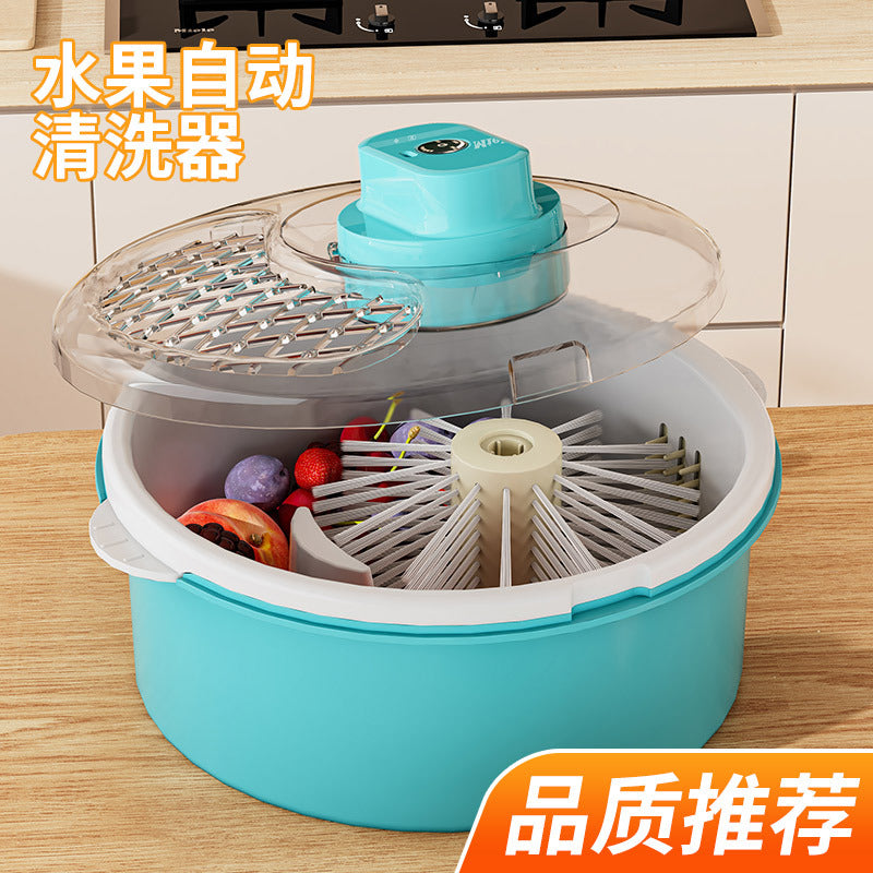 Manual Fruit and Vegetable Spinner Dryer for Kitchen, Multi-functional