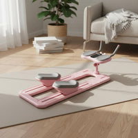 Multi-Function Crawling Exercise Machine Foldable Kneeling Exercise Machine Space Saving Ab Roller Instructor Easy to Keep-Away for Home, Indoor, Living Room