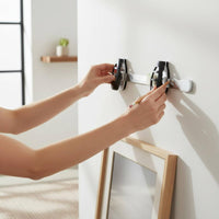 Measuring Bar Frame Hanging Tool Clamps Picture Hanging Tool Adjustable Sliding Connector