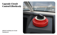 Flame-Retardant Housing Double-Pole Switch Disconnect Switch 12V 24V Mounting Holes
