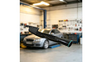 Replacement Air Intake Pipe with Rubber Seal Seal Leak-Resistant Air Intake Pipe Ribbed Car Part Sturdy for Mechanics