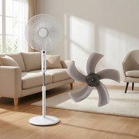Compatible Fan Impeller Assembly Plastic Replacement Fan Blade Lightweight Hardware Universal for Homeowners