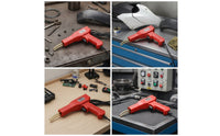 Handheld Plastic Repair Welder Kit Portable Plastic Welding Tool Kit Easy to Use Tool Overheat Protection for Mechanics