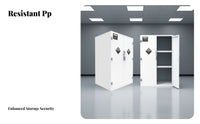PP Reactive Base Cabinet Material Reagent Cabinet Leak-Resistant Shelves for Chemists, Scientists, Research Institute, Hospital