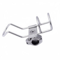 Stainless Steel Boat Rod Holder Rust Resistant Stainless Steel Fishing Pole Holder Adjustable Rail Mount Fishing Pole Bracket