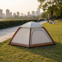Self-Inflating Tent Quick-Setup Tent with Built-in Pump Automatic Shelter for Campers, Camping, Overnight Stays