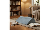 Leg Support Pillow Short Plush Leg Elevation Pillow Body Cushion Firm Inclined for Lying down, Sitting