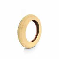 Anti-Slip Children's Bike Tire Beige Kids' Bike Tire Textured Smooth-Rolling for Neighborhood Paths