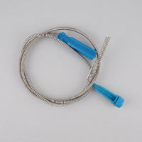Hair removal, manual drain clog remover tool, steel wire toilet cleaner, clogged for auger for rental property