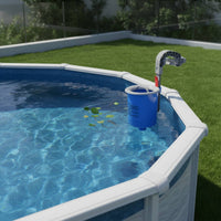 Automatic Pool Skimmer Pool Debris Collector Large Capacity Basket