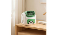 Animal Fan Cute Mini Desk Fan with Brushless Motor Small for Office Workers, Students, Desk, Dorm Room, Bedside Table