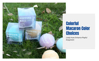High Elasticity Dog Toy, Macaron Ice Cream Sports Ball, Interactive Training, Durable Play