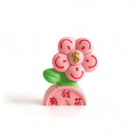 Desktop Ornament Sculpted Miniature Figurine Cute for Bookshelf, Entryway