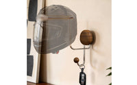 Cap hook space Saving Wall Mounted Helmet Holder Multi-Functional Household Storage for Entryway, Garage