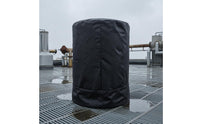 Cylindrical Covering Cover Sewn Construction Black Equipment Cover Heavy-Duty Gear Protection