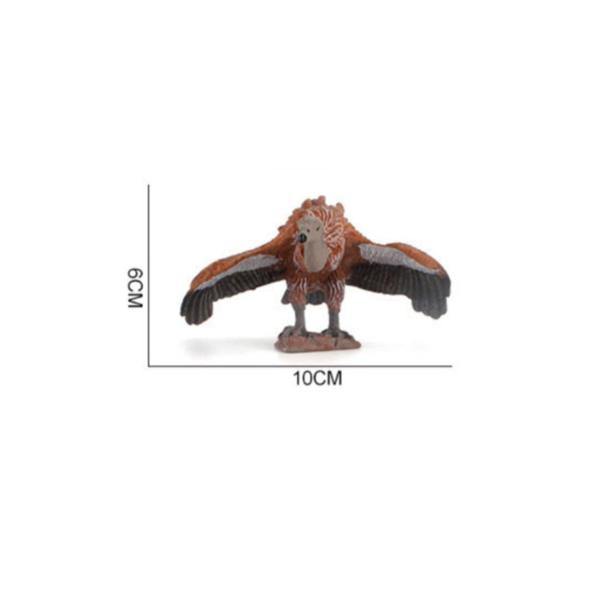 Vulture Figurine Realistic Vulture Model Lifelike for Shelf Decor, Desk Display