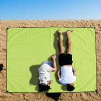 Picnic Blanket and Waterproof Mat for Family, Large Outdoor Camping Mat with Storage Bag, PVC Material Beach Gear, 150x200cm Kids Picnic Pad