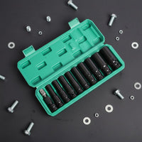 Heavy Duty Set Storage Case Included Heavy Duty Kit Industrial-Grade Power Tool Accessory for Mechanics, Auto Technicians, Workshop