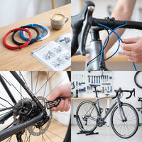 RISK Mountain Road Folding Bicycle Derailleur Brake Cable Housing Colored Outer Tube Wire Pipe