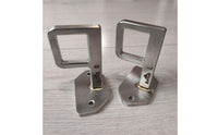 Aluminum Alloy Rear Seat Back Angle Adjustment Bracket Brushed Seat Angle Adjustment Bracket Thick Long-Lasting for Vehicle Modification