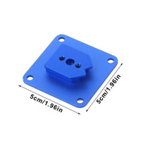Machined Finish Quick-Hang Adapter Compact Tool Hanging Adapter Rectangular Metal Hanger Bracket Square