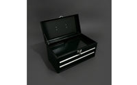Portable Metal Tool Box Compact Tool Chest with Drawers Multi-Function Desktop Organizer for Mechanics