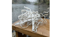 8 Pieces Fly Fishing Leader Band Easy to Use Fly Fishing Strap