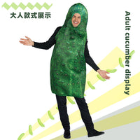3D Cucumber Costume for Adults - Cosplay Party Outfit