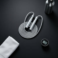Steel Wire Jump Rope Steel Wire Skipping Rope Non-Slip Grip for Adults, Gym