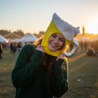 Eye-Catching Beer Mug Hat Three-Dimensional Beer Mug Party Hat Soft Costume Accessory Funny for Partygoers, Adults, German Beer Festival, Halloween, Photo Booths