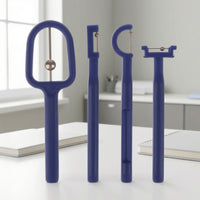 4 Pieces Oral Exercise Tool Safe Oral Muscle Exercise Tool Oral Exercise Tool Long-Lasting Oral Muscle Exerciser Blue