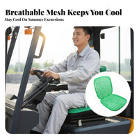 Hollow lattice Seat pad Double tier Car Seat Bottom pad for Van, Commuters