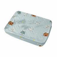 Fitted Dog Bed Cover Elasticized Edges Water-Resistant Dog Bed Cover