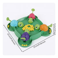 Playful Hungry Turtle Board Game Family Hungry Turtle Game Interactive Multiplayer for Children, Parties