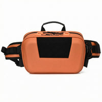 Wearable Hard-Shell Tackle Bag Zippered Waist Tackle Bag Long-Lasting Fishing Fanny Pack Lightweight for Anglers