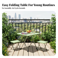 Space-Saving Foldable Rectangular Desk adaptable Rectangular foldable Table Easy Setup Portable Furniture Lightweight for Students, Street Vendors, Dorm Room, Small Apartment, Home Office, Camping