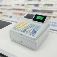 Dual Display Currency Register Thermal Currency Register with Receipt Printer POS Terminal Clear Machine Easy-to-Program